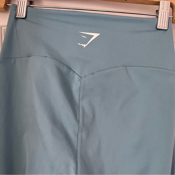 Gymshark 7/8 Training Leggings in Blue Small - Picture 4 of 6